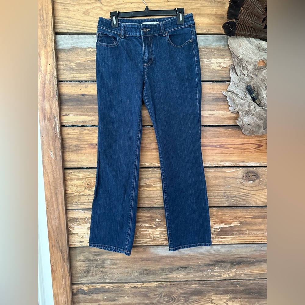 Chicos platinum size o reg ladies jeans